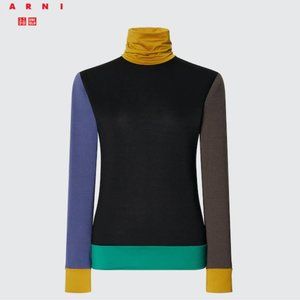 NWOT Sold Out Marni x Uniqlo HEATTECH Turtleneck Long-Sleeve T-Shirt